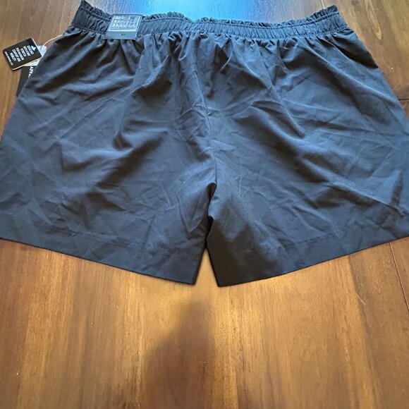 NWT Soho Apparel Women's Athletic Shorts Black Size Large - Picture 7 of 12